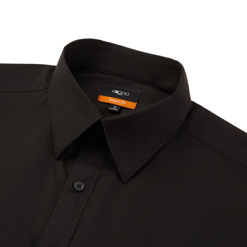g2000-เสื้อเชิ้ตผู้ชาย-ทรงสมาร์ทฟิต-smart-fit-รุ่น-2112101299-black-เสื้อเชิ้ต-เสื้อผ้า-เสื้อผ้าผู้ชาย