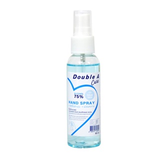 Double A Care สเปรย์แอลกอฮอล์ 75% 60 ml กลิ่น Blue Sea