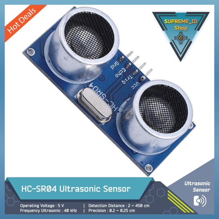 Hc-sr04 Ultrasonic Proximity Sensor Module (เรดาร์) สําหรับ Arduino ...