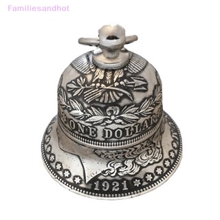 Familiesandhot&gt; กระดิ่งเงินมอร์แกน กระดิ่งเงินดอลลาร์ กระดิ่งเงิน สไตล์วินเทจ สําหรับงานฝีมือ กระดิ่งแกะสลัก กระดิ่งเหรียญเงิน กระดิ่งแขวนโลหะ คลาสสิกอย่างดี