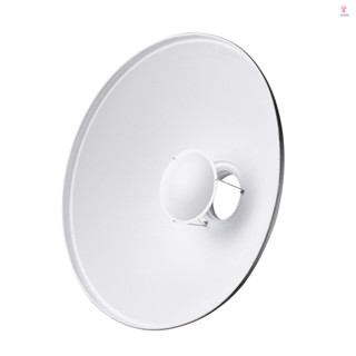 22 Inch Beauty Dish Reflector Diffuser for Speedlite Strobe Light Photography