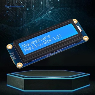 [ElectronicMall01.th] โมดูลหน้าจอ LCD 3.3V 5V LCD1602 I2C 16x2 สําหรับ Arduino Raspberry Pi H