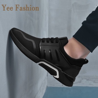 YEE Fashion  รองเท้าผ้าใบผู้ชาย รองเท้าลำลองผู้ชาย  ท้าผ้าใบแฟชั่น สไตล์เกาหลี กีฬากลางแจ้ง ทำงาน ท้าลำลอง สบาย รุ่นใหม่ ทันสมัย คุณภาพสูง XYD23902L2 37Z230910