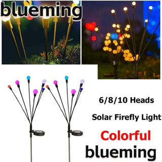 Blueming2 โคมไฟพลังงานแสงอาทิตย์ รูปหิ่งห้อย สําหรับตกแต่งสวนกลางแจ้ง