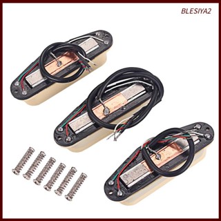 [Blesiya2] Alnico V Humbucker Pickup Neck Middle Bridge สําหรับกีตาร์ไฟฟ้า ST 3 ชิ้น