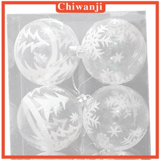 [Chiwanji] ของตกแต่งคริสต์มาส 60 มม. สําหรับงานปาร์ตี้วันเกิด 6 ชิ้น