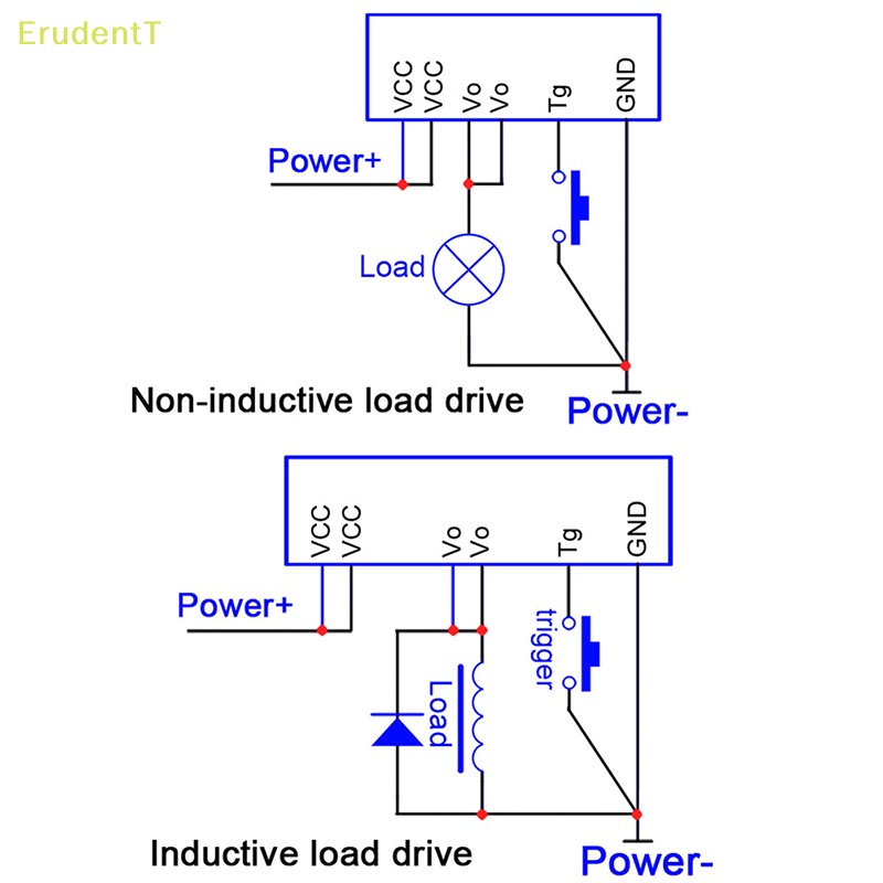 erudentt-โมดูลสวิตช์สลักฟลิปฟลอป-3v-24v-5a-ปุ่มเดียว-5000ma-led-ใหม่