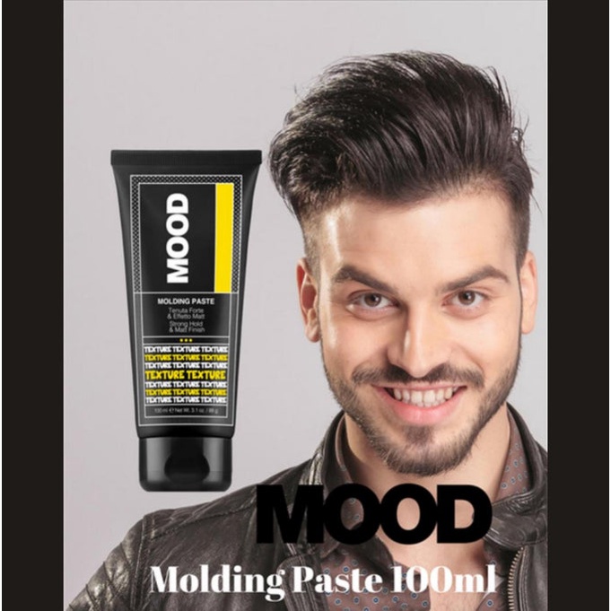 เนื้อแป้งจัดแต่งทรงผม-mood-molding-hair-styling-paste