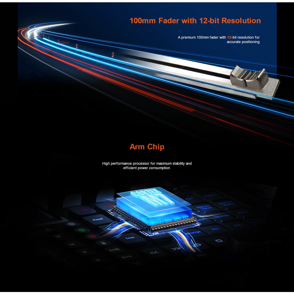 iCon P1-Nano Fader daw controller คอนโทรลเลอร์ปรับแต่เสียง DAW ปลั๊คอิน ...