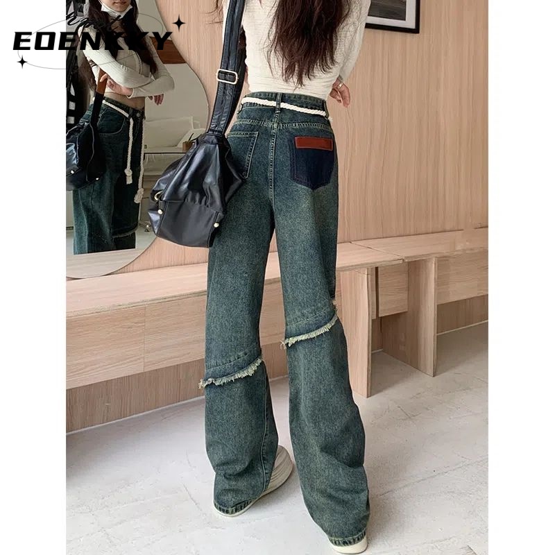 eoenkky-กางเกงขายาว-กางเกงยีสน์ผู้หญิง-ทรงหลวม-ๆ-ตรง-retro-hip-hop-pants-2023-new-style-ทันสมัย-chic-ins-รุ่นใหม่-a27l0f2-36z230909