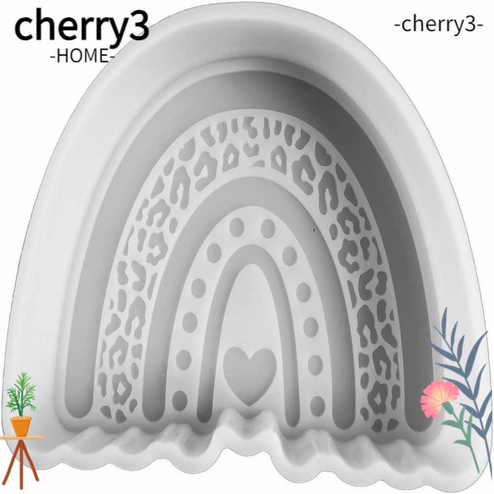 cherry3-แม่พิมพ์ซิลิโคน-รูปหัวใจ-สีรุ้ง-สีขาว-12-9-5-2-6-ซม-สําหรับทําขนม-diy