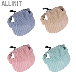 Allinit Dog Sun Hat Fashion Casual UV Protection Breathable Ear Holes Adjustable Pet for Outdoor Travel Campin