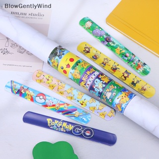 Blowgentlywind สายรัดข้อมือ ลายการ์ตูนปิกาจู โปเกม่อน สําหรับเด็ก