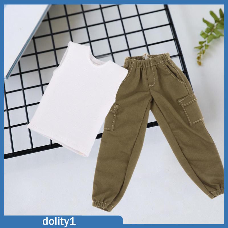 dolity1-ฟิกเกอร์กางเกงคาร์โก้-และเสื้อกล้าม-สเกล-1-12-แฮนด์เมด-แฟชั่น-อุปกรณ์เสริม-สําหรับผู้ชาย-6-นิ้ว