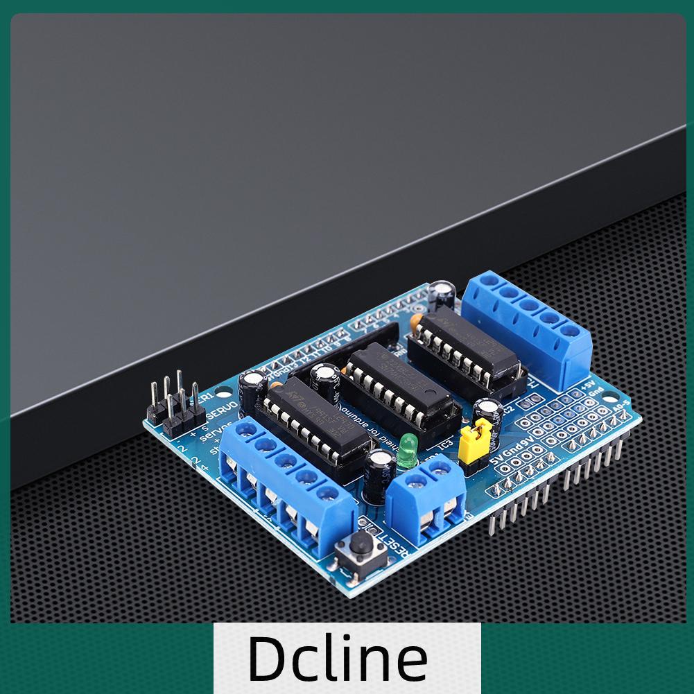 dcline-th-บอร์ดขยายมอเตอร์ไดรฟ์-l293d-h-bridge-สําหรับ-arduino