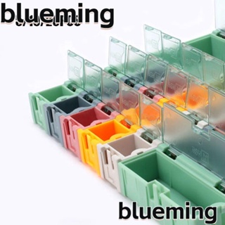 Blueming2 กล่องเก็บ SMD 8 สี อุปกรณ์เสริม สําหรับอุปกรณ์อิเล็กทรอนิกส์ 5 10 20 ชิ้น