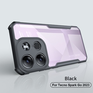 Tecno Spark GO 2023 เคสแข็ง ซิลิโคน กันกระแทก บาง ใส เคสโทรศัพท์ด้านหลัง