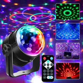 มีพร้อมส่ง ❗❗ Disco Light LED Party Light ไฟปาร์ตี้ ไฟพาร์ ไฟดิสโก้ ไฟเทค ตามจังหวะเพลง