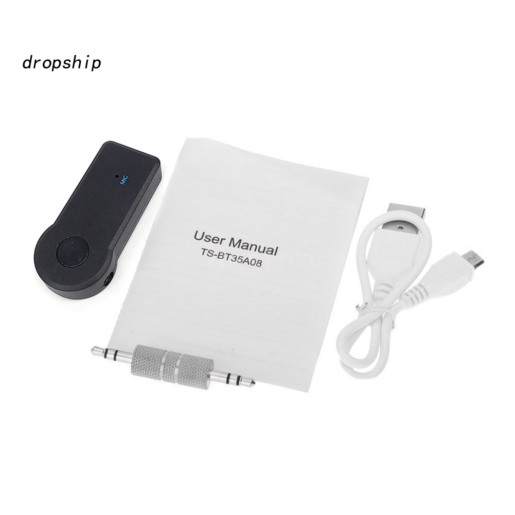 dro-อะแดปเตอร์รับสัญญาณเสียงสเตอริโอไร้สาย-บลูทูธ-aux-35-มม-สําหรับรถยนต์