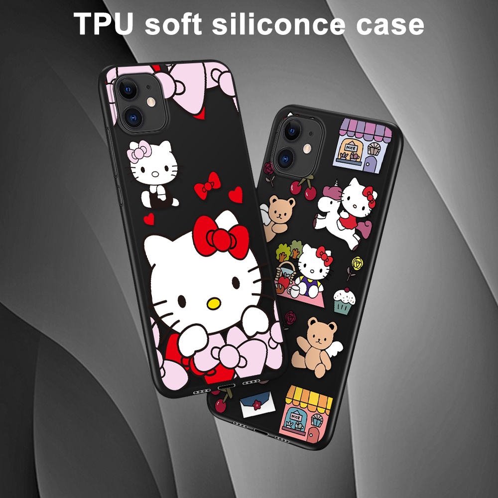 สําหรับ-nokia-8-1-7-1-3-1-7-plus-nokia-x7-เคสโทรศัพท์-การ์ตูนน่ารัก-hello-kitty-เคสซิลิโคนนุ่ม-กันกระแทก-ฝ้า-tpu-เคส