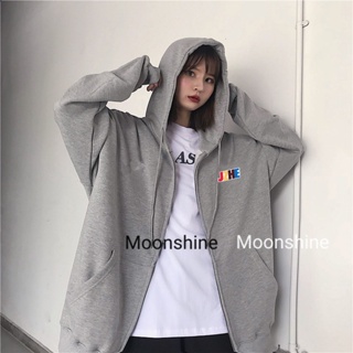 Moon เสื้อกันหนาว เสื้อฮู้ด High-quality fashionable Fashion คุณภาพสูง WJK2390PN537Z230912