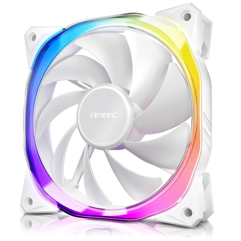 *รุ่นใหม่* ANTEC Fusion 120 ARGB WHITE Single Pack Mainboard Sync with ...