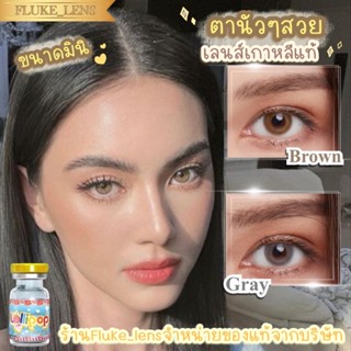 คอนแทคเลนส์ ตานัวสวย ✨ Rola brown / gray ✨ (ขนาดมินิ) Lollipop ของแท้ ผลิตที่เกาหลี 🇰🇷