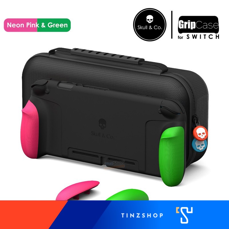 Splatoon Skull Grip Case Skull Co GripCase Set [PINK&GREEN