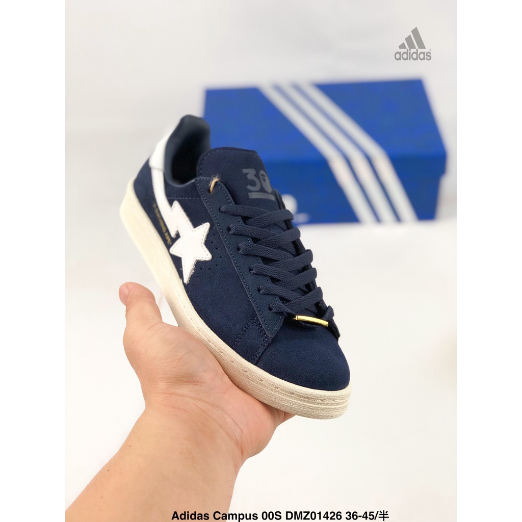 Authentic Bape x Adidas Campus 80s Ape-man head 30th anniversary