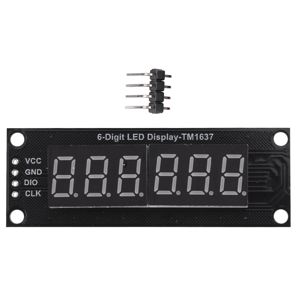 0.36in LED Display Module TM1637 Digital LED Module 6-Digit 7-Segment ...