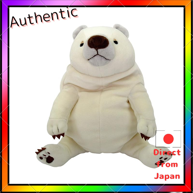 Peluche Shinada Global Mochi-Uri Cinghiale Marrone Taglia L 30 Cm Nuovo