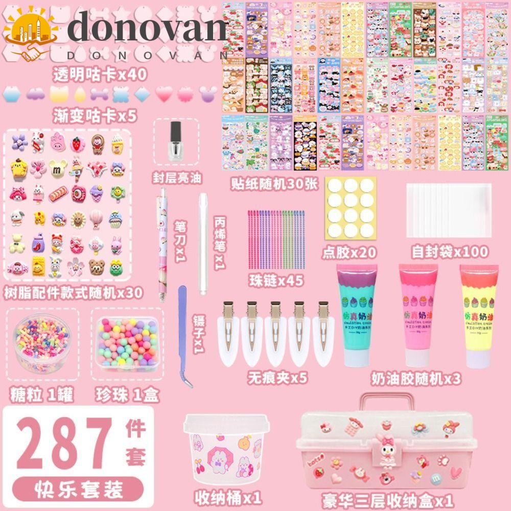 donovan-ชุดอุปกรณ์ทําพวงกุญแจ-สติกเกอร์-พวงกุญแจ-จี้กูคา-diy