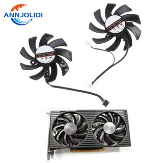 Ann พัดลมระบายความร้อนการ์ดจอ 85 มม. FDC10U12S9-C 4Pin 12V VGA สําหรับ RTX 3060 TI