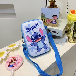 ใหม่ กระเป๋าสะพายไหล่ กระเป๋าถือ ลาย Stitch น่ารัก สําหรับเด็กผู้ชาย ผู้หญิง เหมาะกับการเดินทาง