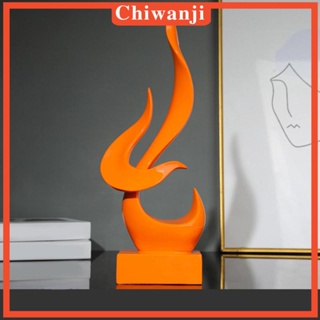 [Chiwanji] รูปปั้นเปลวไฟ สไตล์โมเดิร์น สําหรับตกแต่งบ้าน ออฟฟิศ