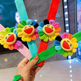 Bdgf สายรัดข้อมือ รูปการ์ตูนดอกทานตะวันน่ารัก หลากสี สําหรับของขวัญวันเกิด