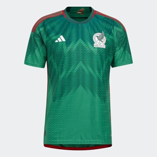 adidas ฟุตบอล เสื้อแข่งชุดเหย้า Mexico 22 ผู้ชาย สีเขียว HD6898