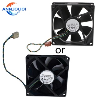 Ann DC12V พัดลมระบายความร้อน ไร้แปรงถ่าน AUB0912VH แบริ่งไฮดรอลิค 9 ซม. ความเร็วสูง