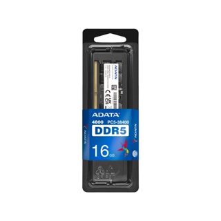 ADATA RAM DDR5 4800 สำหรับ Notebook 16GB รุ่น AD5S480016G-S แรมโน๊ตบุ๊ค