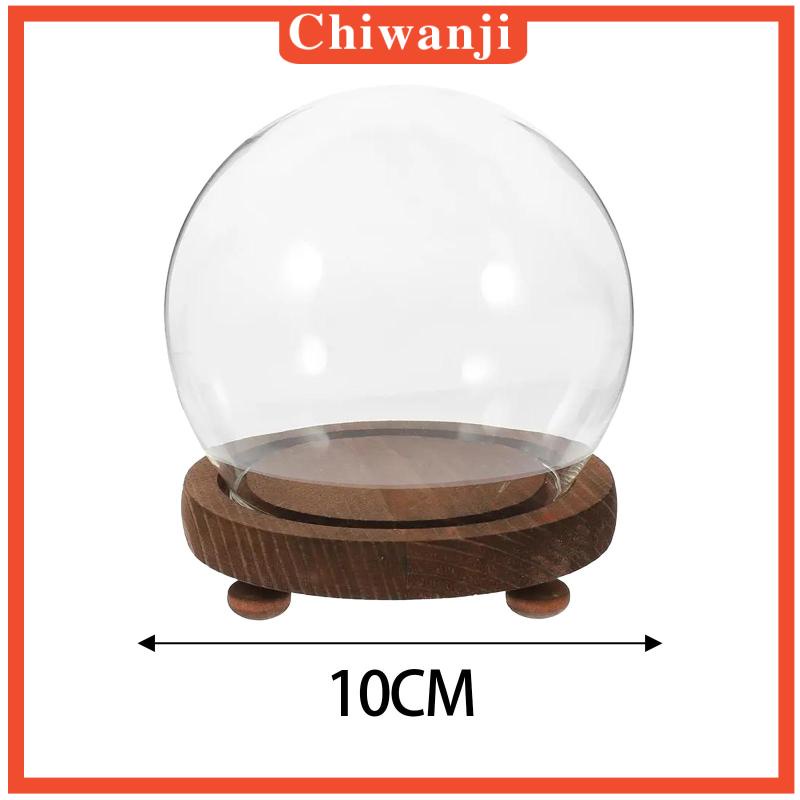 chiwanji-กล่องแก้วใส-ฐานไม้เปล่า-สําหรับตกแต่งบ้าน-ห้องนั่งเล่น