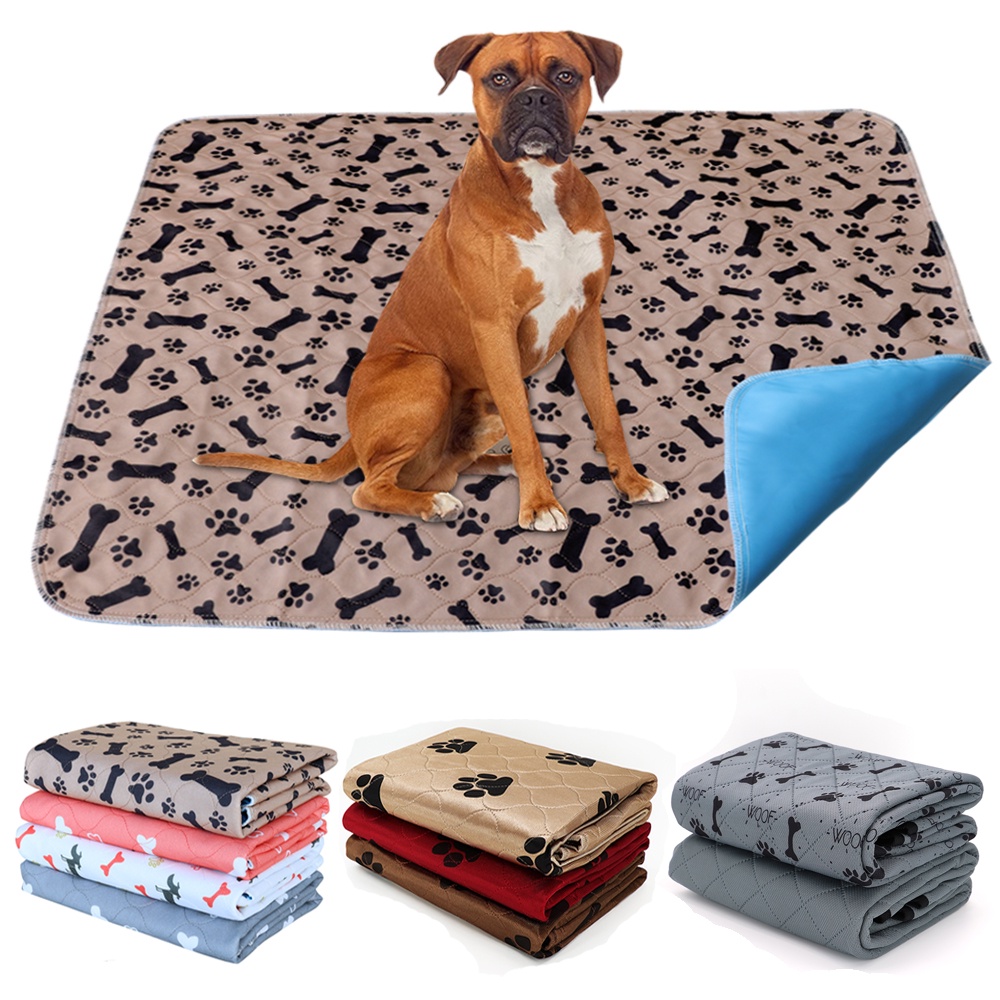 Waterproof Pet Diaper Mat Reusable Dog Urine Pad Washable Dogs Cat