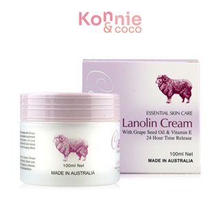 Careline Lanolin Cream with Grape Seed Oil & Vitanmin E 100ml.