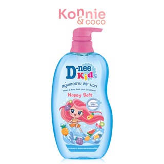 D-nee Kids Head Body Plus Conditioner 3 in 1 380ml ดีนี่ คิดส์ อาบและสระผม พลัส 3 อิน 1 แฮปปี้ ซอฟต์.