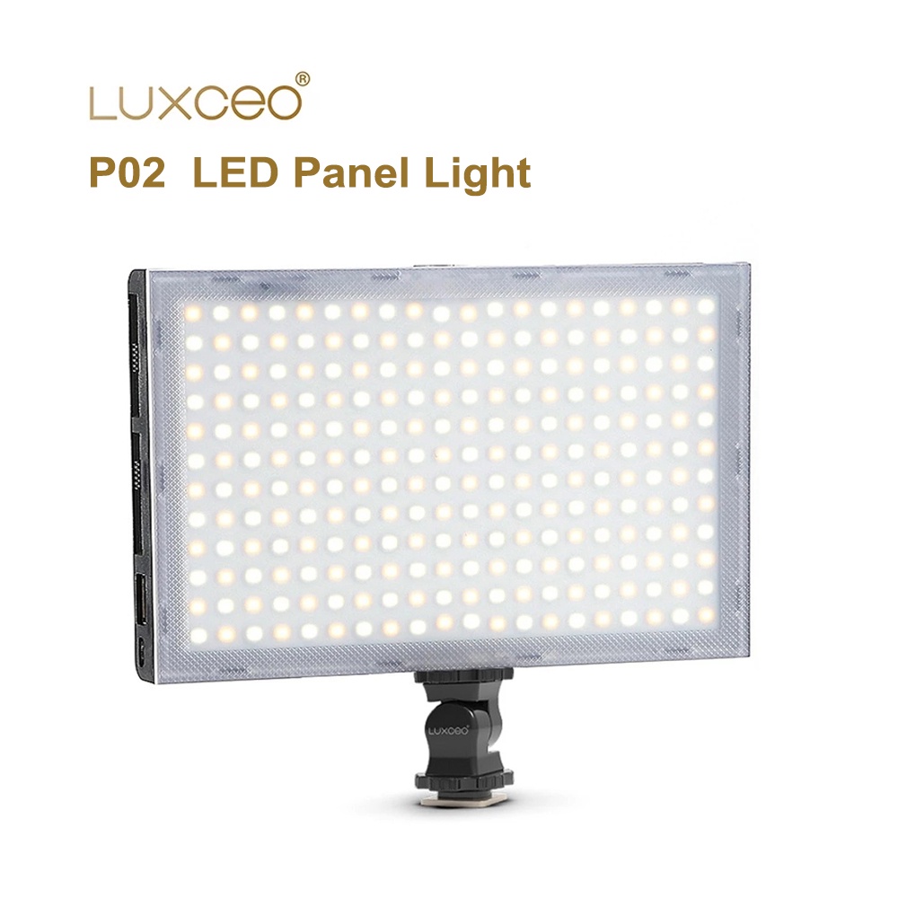 Luxceo P02 แผงไฟ LED 1000LM สีเหลือง ขาว แบตเตอรี่ในตัว 4000mAh สําหรับ ...