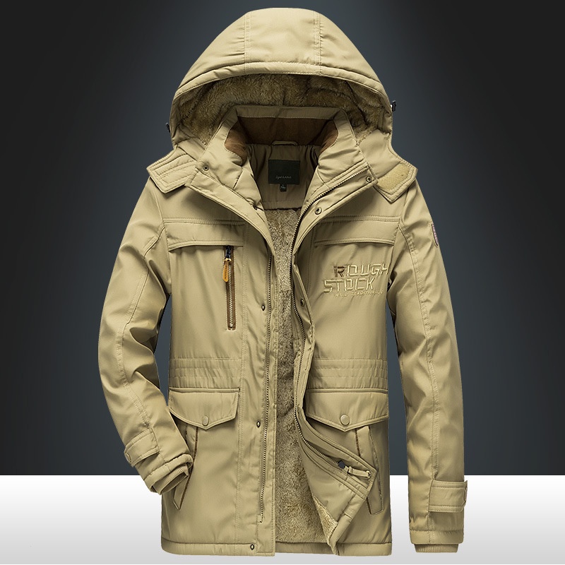 Plus size cotton coat clearance