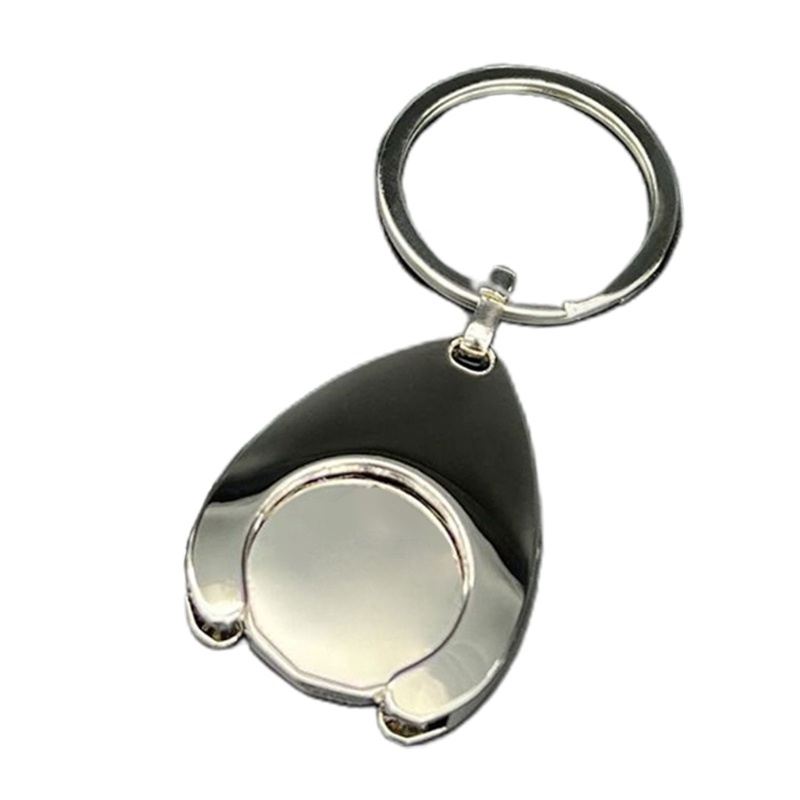 Nio Handy Keychain รถเข็นช้อปปิ้ง กุญแจพวงกุญแจสำหรับแหวนเหรียญ Euro ...