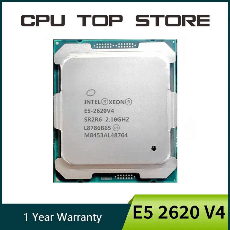 Processore Intel Xeon E5-2620 V4 – CPU 8 Core, 20MB Cache, Testato E Funzionante, Nuovo In Confezione