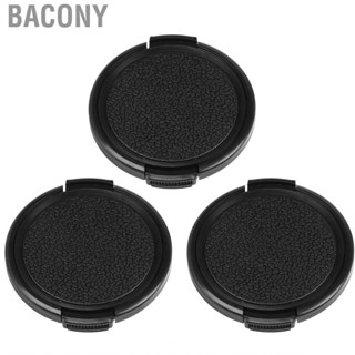 Bacony 3PCS  Lens Snap Fastener Design 55MM Cover STP