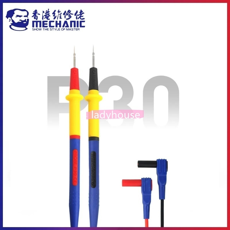 ปากกามัลติมิเตอร์-mechanic-p30-1000v-20a-ป้องกันน้ําร้อนลวก-คุณภาพสูง-สําหรับมัลติมิเตอร์ดิจิทัล