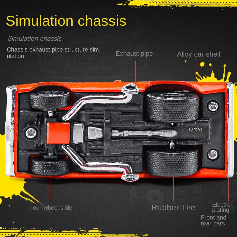 1-64-รถกล้ามเนื้ออเมริกัน-diecast-รถของเล่น-สําหรับเด็กผู้ชาย-ของขวัญวันเกิด-รถของเล่นเด็ก-รถเก็บสะสม